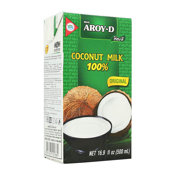 Купить Кокосовое молоко AROY-D 60% 500 мл