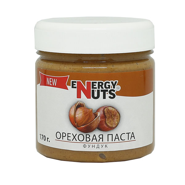 Купить Ореховая паста Energy Nuts фундук