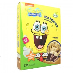Купить Подушечки амарантовые с шоколадной начинкой витаминизированные Nickelodeon Губка Боб квадратные штаны Di&Di