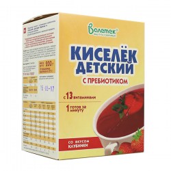 Купить Концентрат киселя с витаминами и пребиотиком Киселек детский Валетек без глютена в Москве