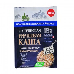 Купить Протеиновая каша быстрого приготовления Bionova Гречневая классическая (Protein buckwheat) без глютена в Москве