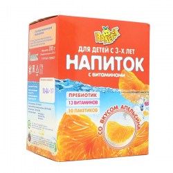 Купить Смесь сухая с витаминами для напитка Валетек Классные Витаминки + Пребиотик апельсин