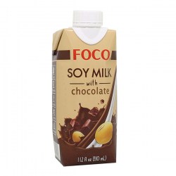 Купить Соевый напиток шоколадный FOCO Soy Milk with chocolate без глютена в Москве